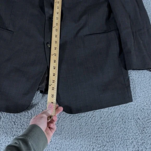 Jos A Bank 2-Piece Suit Mens 48 Long Pants 43x33 Brown Trousers Slacks Jacket